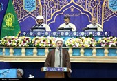 آیین ترتیل خوانی قرآن کریم در حرم مطهر حضرت معصومه (س)