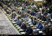 آیین ترتیل خوانی قرآن کریم در حرم مطهر حضرت معصومه (س)