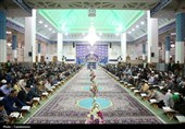 آیین ترتیل خوانی قرآن کریم در حرم مطهر حضرت معصومه (س)