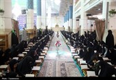 آیین ترتیل خوانی قرآن کریم در حرم مطهر حضرت معصومه (س)