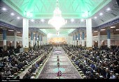 آیین ترتیل خوانی قرآن کریم در حرم مطهر حضرت معصومه (س)