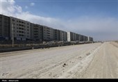 بازدید میدانی استاندار اردبیل از پروژه نهضت ملی مسکن در شهرک شهید سلیمانی