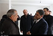 بازدید میدانی استاندار اردبیل از پروژه نهضت ملی مسکن در شهرک شهید سلیمانی