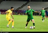 دیدار تیم های فوتبال فجر شهید سپاسی شیراز و شمس آذر قزوین