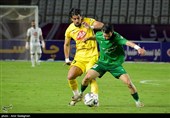 دیدار تیم های فوتبال فجر شهید سپاسی شیراز و شمس آذر قزوین