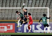 دیدار تیم های فوتبال پرسپولیس و خیبر خرم آباد