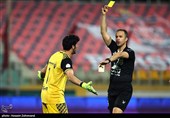 دیدار تیم های فوتبال پرسپولیس و خیبر خرم آباد