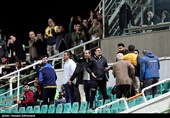 دیدار تیم های فوتبال پرسپولیس و خیبر خرم آباد
