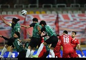 دیدار تیم های فوتبال پرسپولیس و خیبر خرم آباد