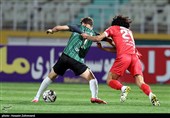 دیدار تیم های فوتبال پرسپولیس و خیبر خرم آباد