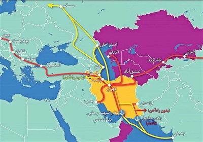 اتفاق نهائي بين طهران وموسكو لبدء إنشاء سكة حديد رشت–آستارا واستكمال ممر الشمال–الجنوب