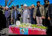 تشییع پیکر مطهر خلبان شهید سرهنگ مهدی فیروزمند - تبریز