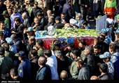 تشییع پیکر خلبان شهید سرهنگ مهدی فیروزمند - تبریز