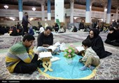 آیین ترتیل‌خوانی خانوادگی در حرم حضرت معصومه(س)