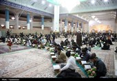 آیین ترتیل‌خوانی خانوادگی در حرم حضرت معصومه(س)