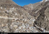 تنگیسر؛ روستایی پلکانی در آغوش کوه‌های شاهو+تصاویر