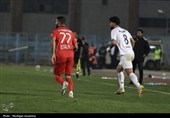 گزارش تصویری بازی جنجالی ملوان و تراکتور