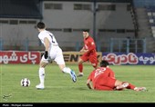 گزارش تصویری بازی جنجالی ملوان و تراکتور