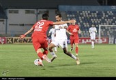 گزارش تصویری بازی جنجالی ملوان و تراکتور