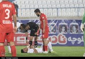 گزارش تصویری بازی جنجالی ملوان و تراکتور