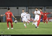 گزارش تصویری بازی جنجالی ملوان و تراکتور