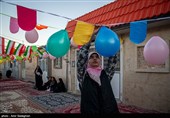 مراسم افطاری ساده در محله قبله شیراز