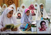 مراسم جزخوانی قرآن کریم آستان مقدس امامزاده نرمی - اصفهان