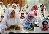 مراسم جزخوانی قرآن کریم آستان مقدس امامزاده نرمی - اصفهان
