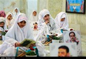 مراسم جزخوانی قرآن کریم آستان مقدس امامزاده نرمی - اصفهان