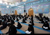 مراسم جزخوانی قرآن کریم آستان مقدس امامزاده نرمی - اصفهان