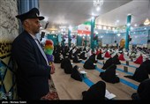 مراسم جزخوانی قرآن کریم آستان مقدس امامزاده نرمی - اصفهان