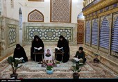 مراسم جزخوانی قرآن کریم آستان مقدس امامزاده نرمی - اصفهان