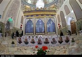مراسم جزخوانی قرآن کریم آستان مقدس امامزاده نرمی - اصفهان