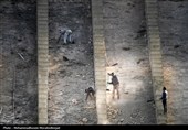روند بازسازی و تعمیرات ورزشگاه آزادی