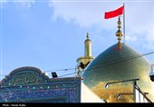 مراسم افطاری ساده در حسینه اعظم زنجان
