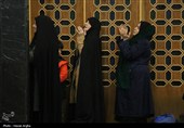 مراسم افطاری ساده در حسینه اعظم زنجان