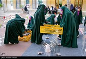 مراسم افطاری ساده در کیش