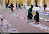 مراسم افطاری ساده در کیش