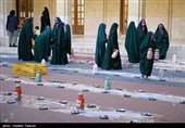 مراسم افطاری ساده در کیش