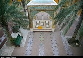 مراسم افطاری ساده در کیش
