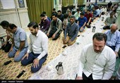 مراسم افطاری ساده در کیش
