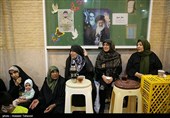 مراسم افطاری ساده در کیش