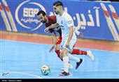 دیدار تیم های فوتسال گیتی پسند و عرشیا شهر قدس