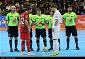 دیدار تیم های فوتسال گیتی پسند و عرشیا شهر قدس