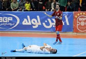 دیدار تیم های فوتسال گیتی پسند و عرشیا شهر قدس