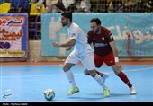 دیدار تیم های فوتسال گیتی پسند و عرشیا شهر قدس