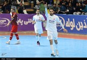 دیدار تیم های فوتسال گیتی پسند و عرشیا شهر قدس