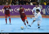دیدار تیم های فوتسال گیتی پسند و عرشیا شهر قدس