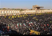 تجمع سوگواران رهبر شهید انقلاب -اصفهان
