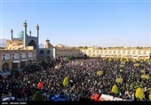 تجمع سوگواران رهبر شهید انقلاب -اصفهان